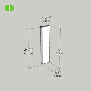 SnapHouse 2X9 Flat Panel