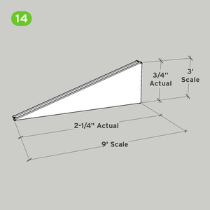 SnapHouse 9X3 Gable Panel