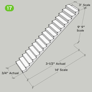 SnapHouse 1-Flight Staircase