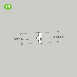 SnapHouse 3' 2-Panel Corner Connector