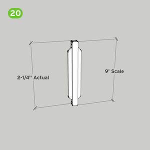 SnapHouse 9' 2-Panel Parallel Spacer