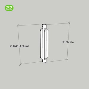 SnapHouse 9' 3-Panel Connector