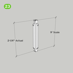 SnapHouse 9' 4-Panel Connector