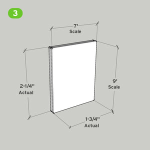 SnapHouse 7X9 Flat Panel