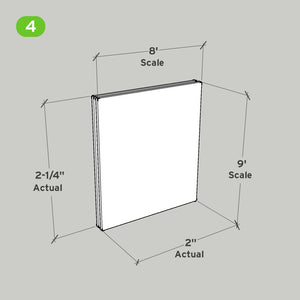 SnapHouse 8X9 Flat Panel