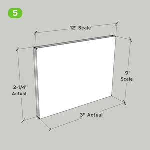 SnapHouse 12X9 Flat Panel