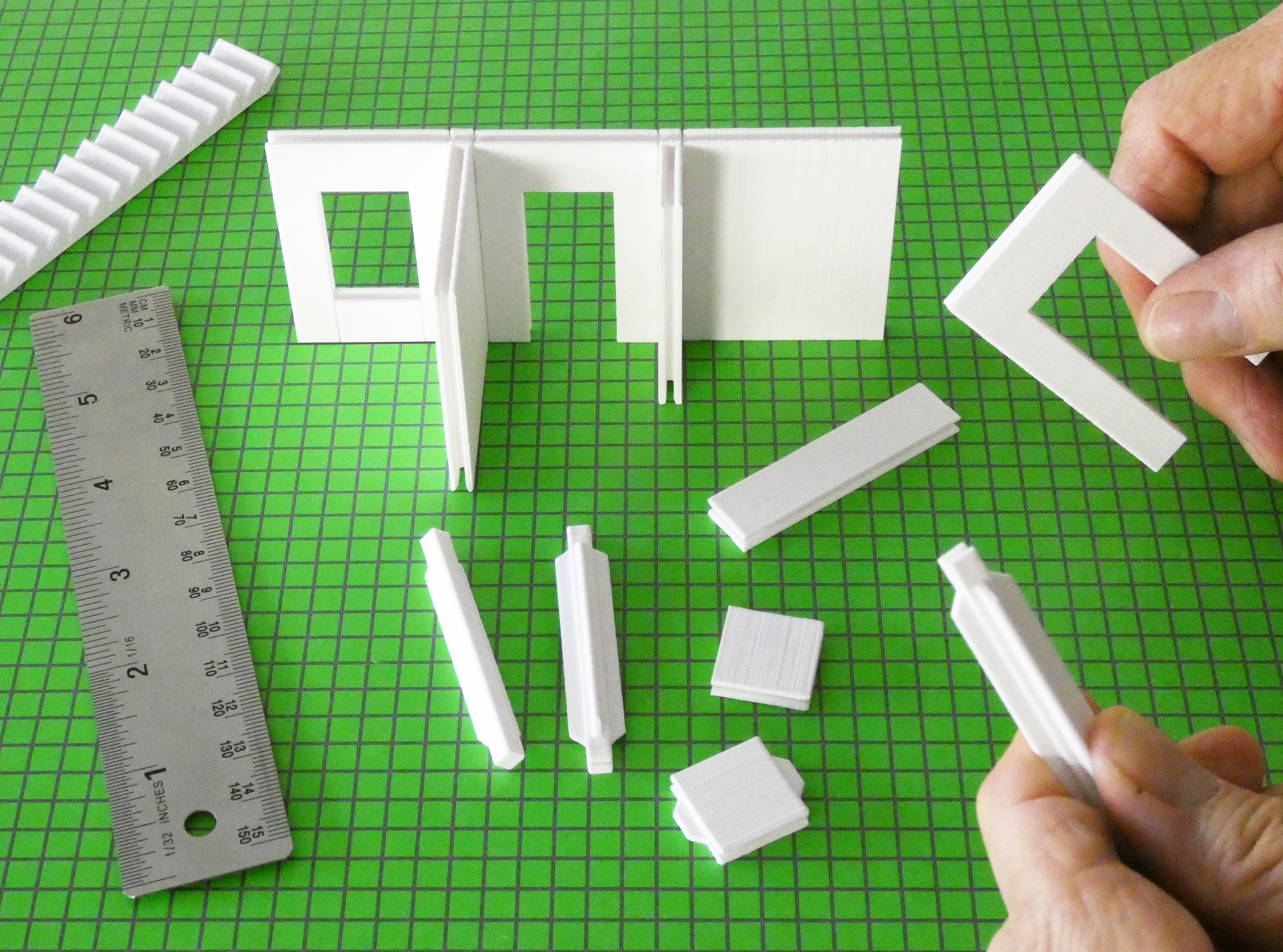 SnapHouse® Architectural Scale Model Building System and Kit