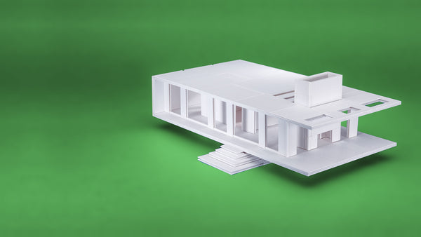 SnapHouse Mies Pavilion House Model Desktop photo
