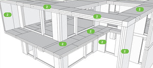 SnapHouse Flat Panels sample applications illustration