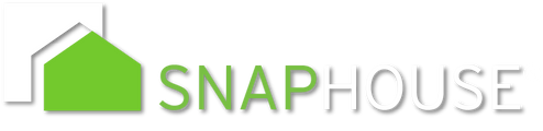 SnapHouse Green & White Logo
