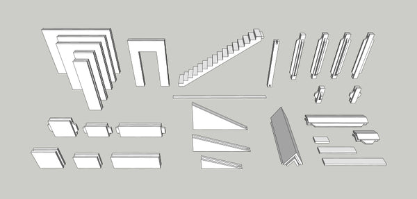 SnapHouse Kit Parts illustration