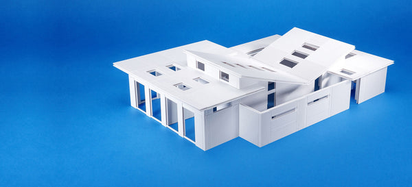 SnapHouse V-Wing House Sample Model Photo